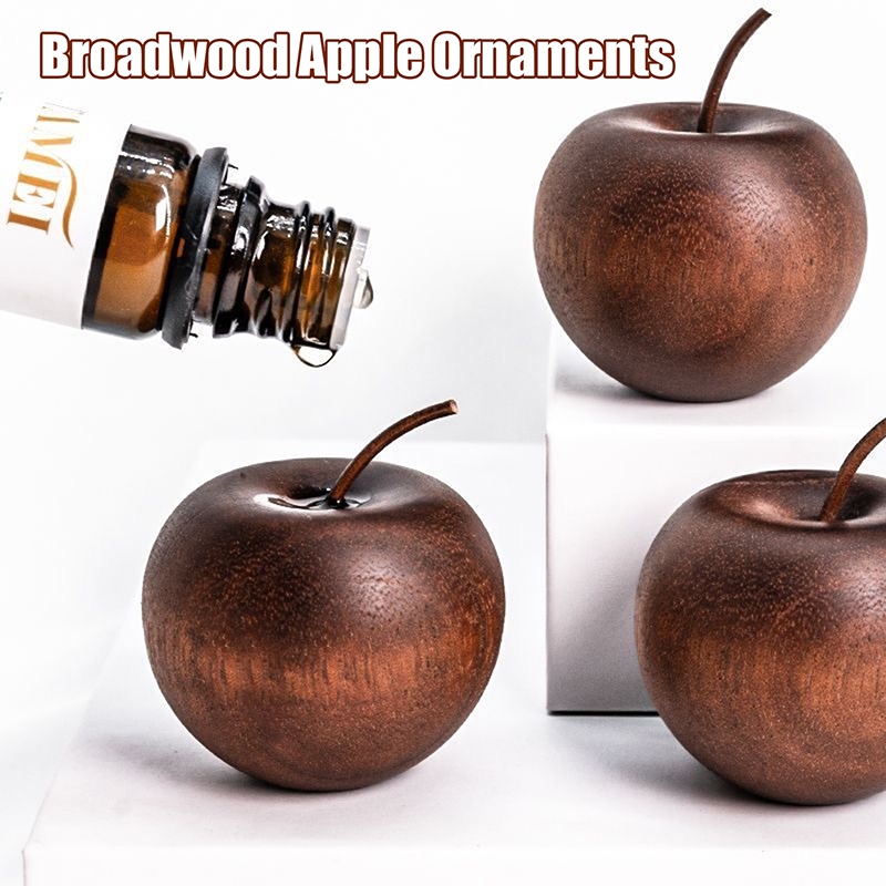 1PCS Of Wooden Apple Shaped Es - Home Fragrance Us recension och pris