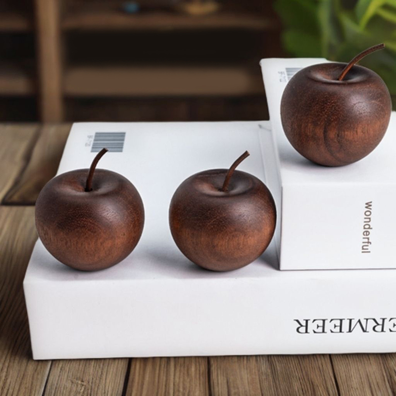 1PCS Of Wooden Apple Shaped Es - Home Fragrance Us recension och pris