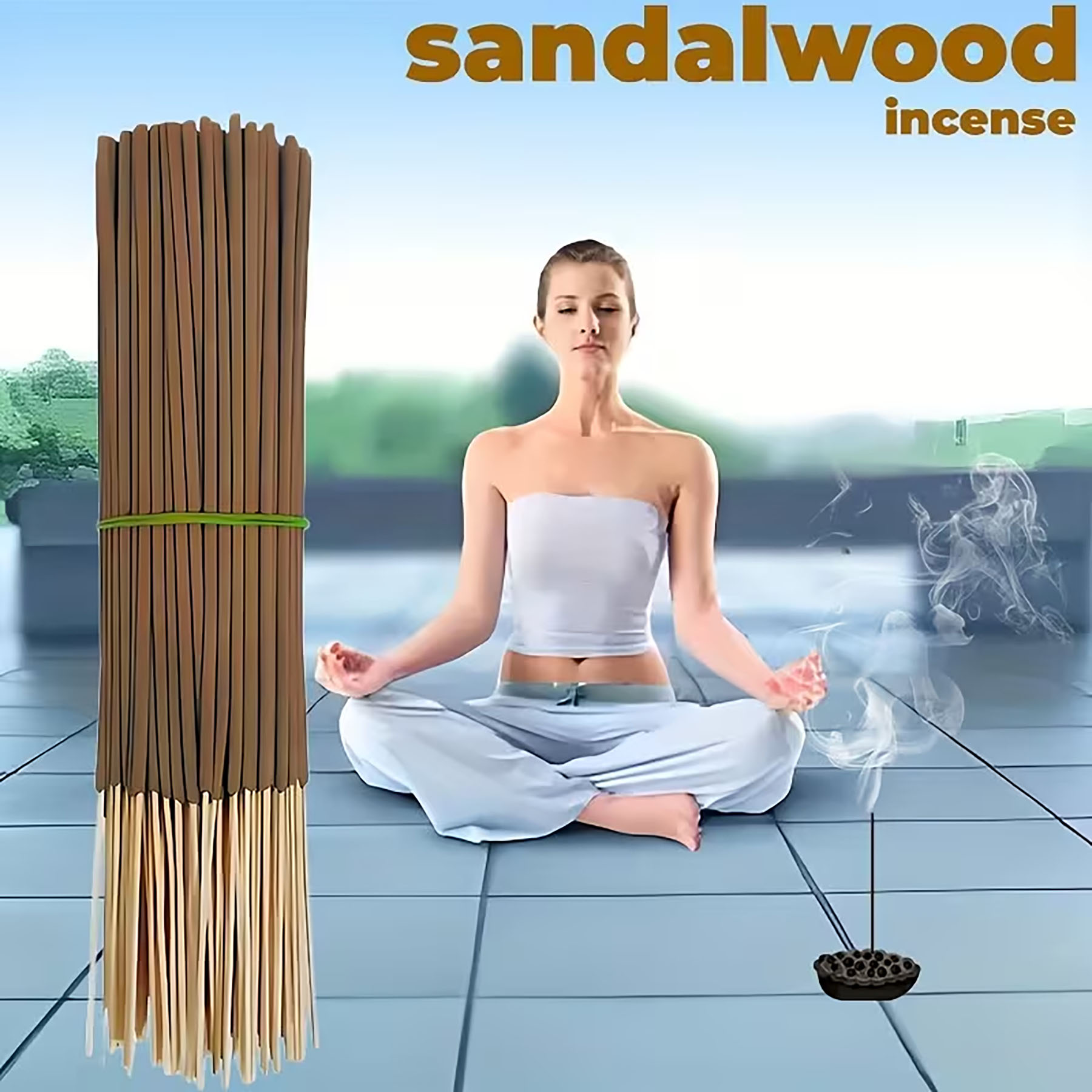 23/45/148/348Pcs Sandalwood St - Home Fragrance Tranquillity recension och pris