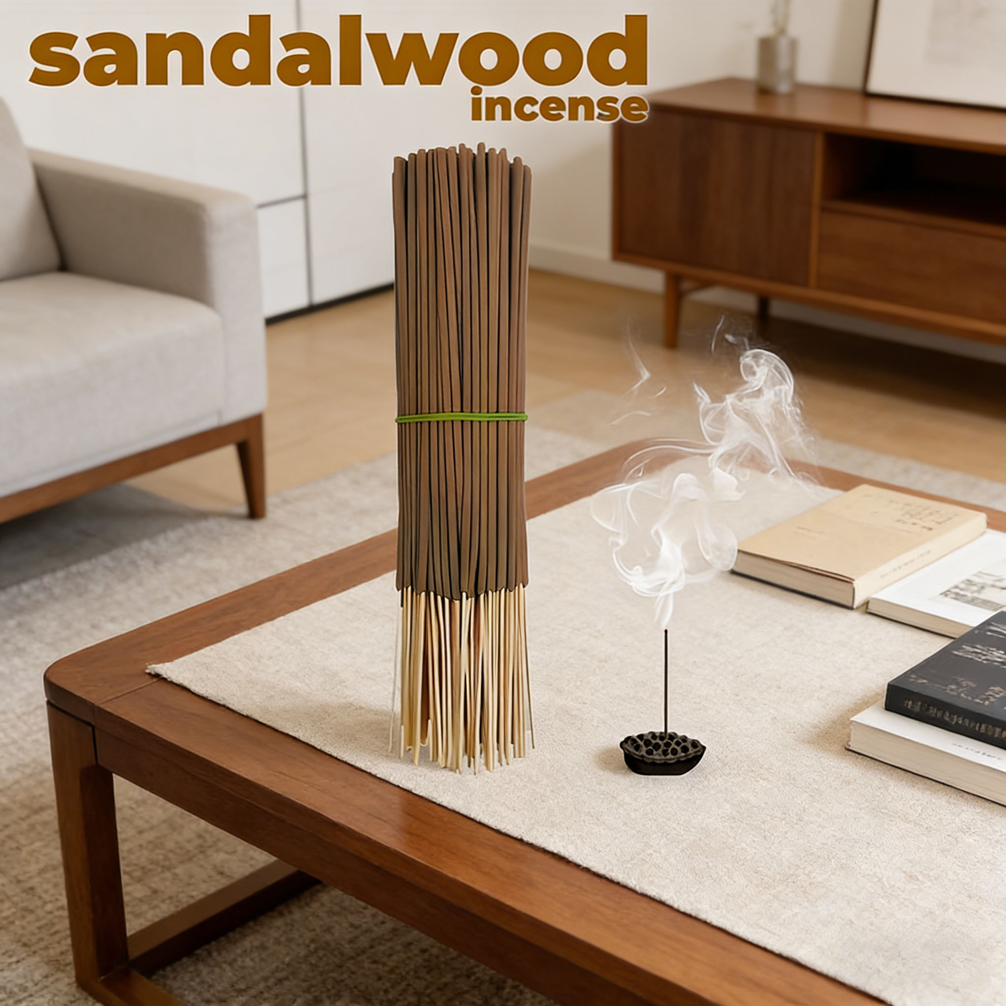23/45/148/348Pcs Sandalwood St - Home Fragrance Tranquillity recension och pris