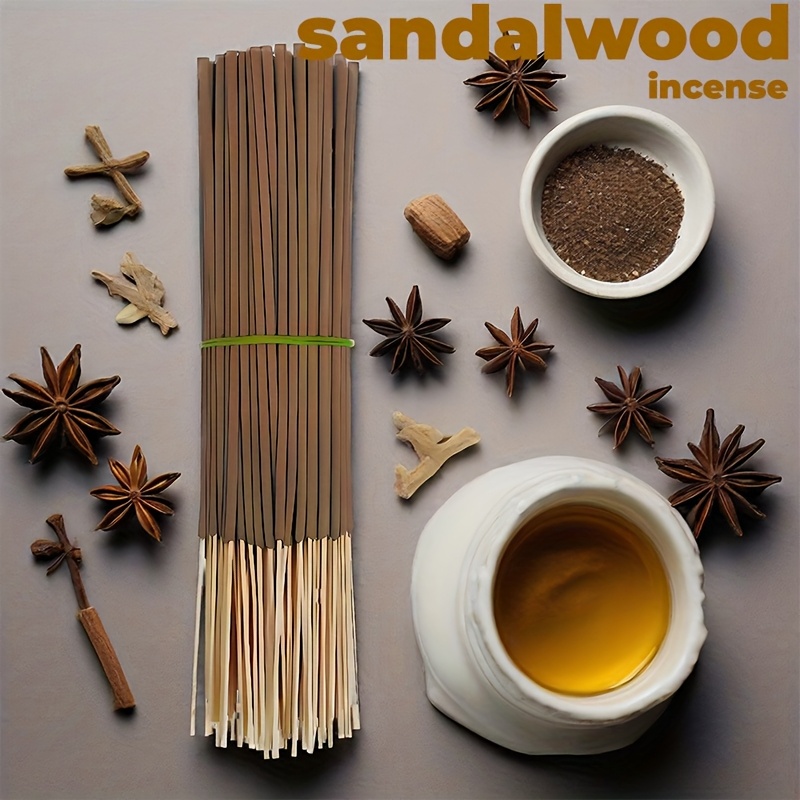 23/45/148/348Pcs Sandalwood St - Home Fragrance Tranquillity recension och pris